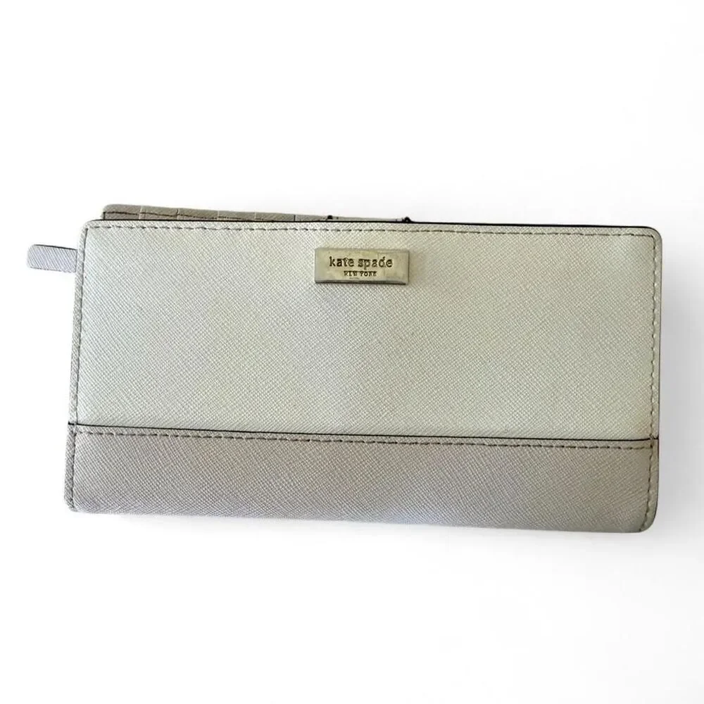 Kate-spade-new-york Women's Cream and White Wallet-purses